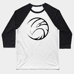 Morning Sun (Black) Baseball T-Shirt